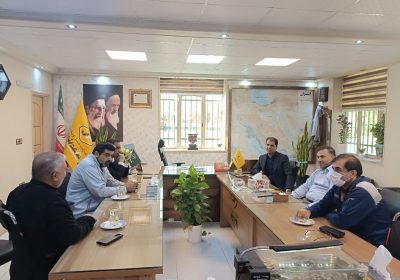 برگزاری جلسه با حضور مدیر عامل شرکت سیمان اصفهان
