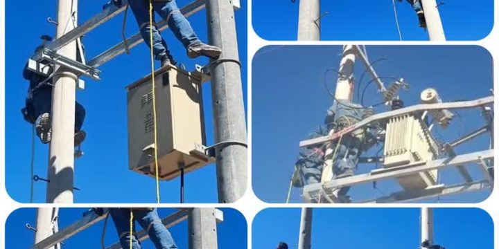 نصب ترانس برق و اجرای سیستم برق‌رسانی در ساختمان سالن اعلام بار شعبه زرین شهر شرکت حمل‌ونقل همدانیان